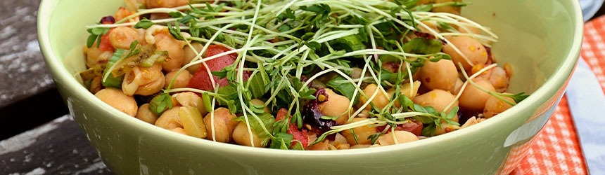 Più ceci e più legumi: il consumo è in netto aumento